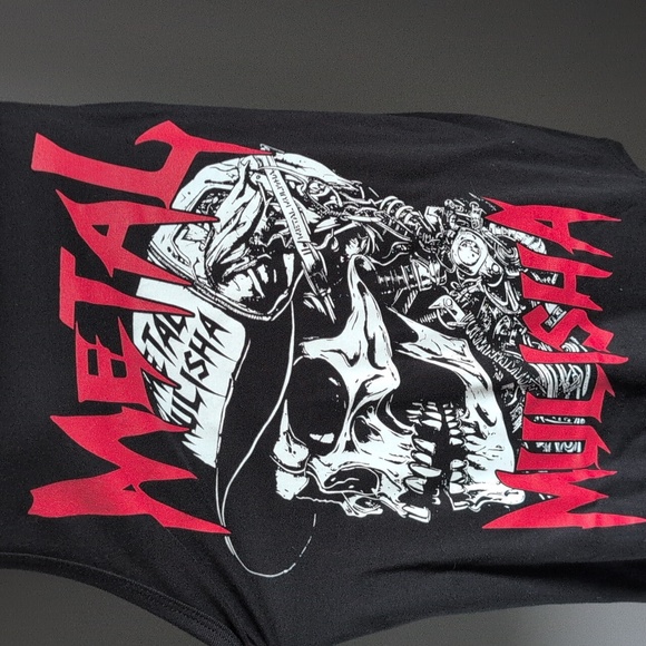 NWT Metal Mulisha Black Tank with Red Skull Design M - Picture 4 of 8